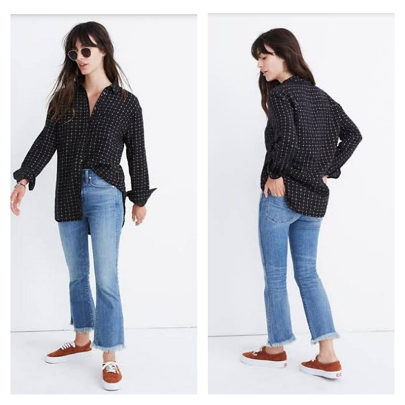 Madewell Tops - Madewell Oversized Ex-Boyfriend Shirt